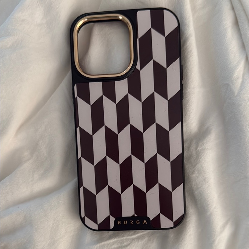 Geometric Black and White Phone Case